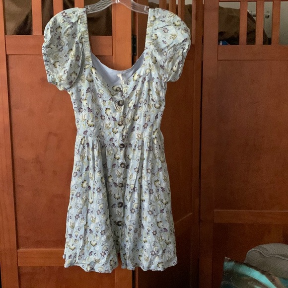 My Beloved Dresses & Skirts - My Beloved Floral Rayon Button Front Lined Dress
